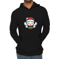 Save The Bee! Bee Christmas.png Lightweight Hoodie | Artistshot