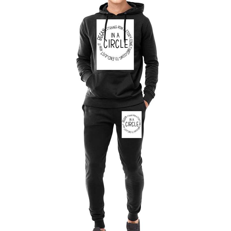 Httydinspired Quotin A Circlequot  Blue Music Hoodie & Jogger Set | Artistshot