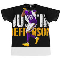 Justin Jefferson  Boy Vintage Graphic T-shirt | Artistshot