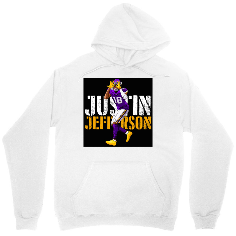 Justin Jefferson  Boy Vintage Unisex Hoodie | Artistshot