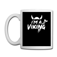 I Am A Viking  Green Aesthetic Coffee Mug | Artistshot