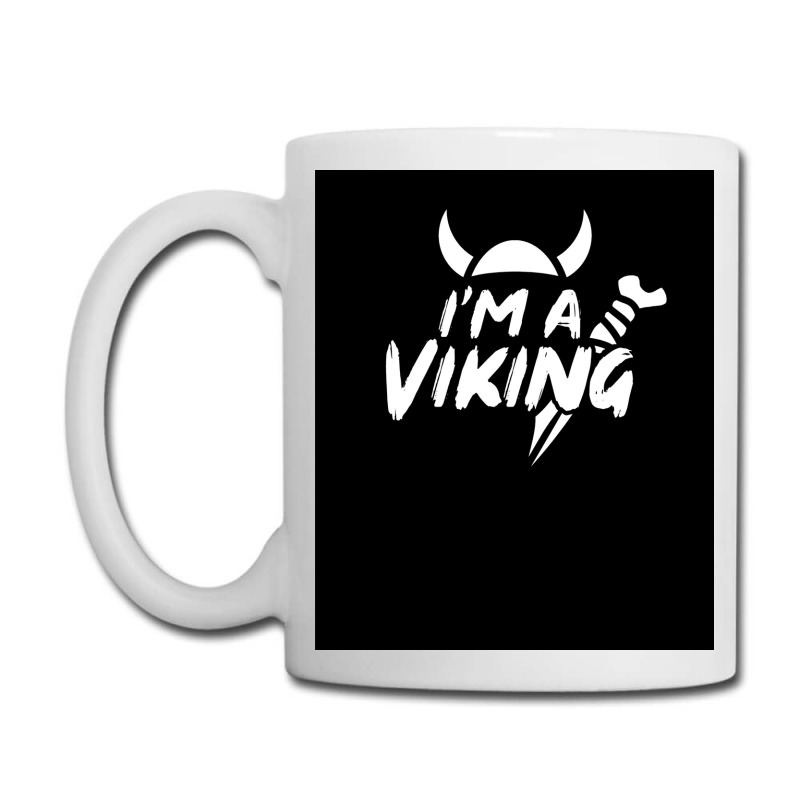 I Am A Viking  Green Aesthetic Coffee Mug | Artistshot