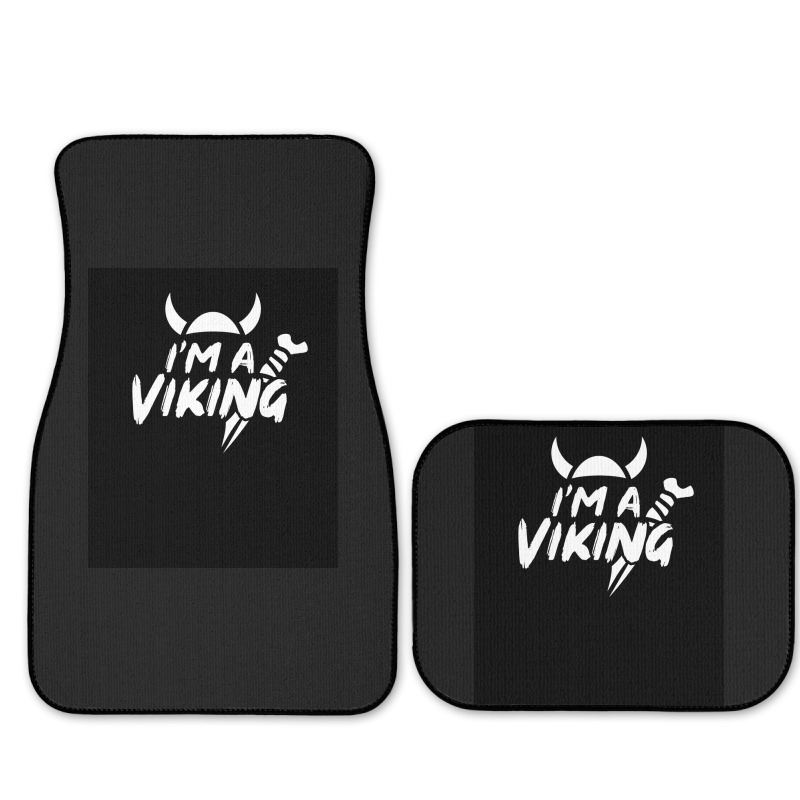 I Am A Viking  Green Aesthetic Full Set Car Mats | Artistshot