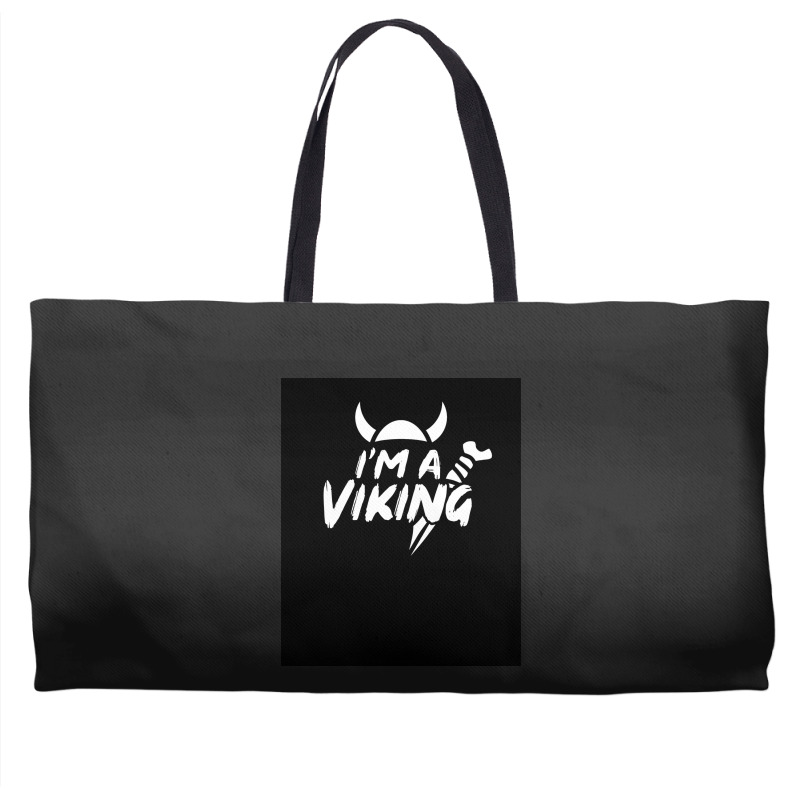 I Am A Viking  Green Aesthetic Weekender Totes | Artistshot