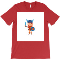 Little Viking Girl  Blue Hippie T-shirt | Artistshot