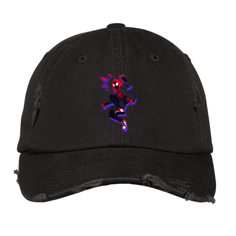 Miles Morales Spiderverse Vintage Cap by BrendaAndersonClayton | Artistshot