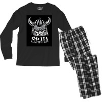 Odin Fighter  Retro Retro Men's Long Sleeve Pajama Set | Artistshot