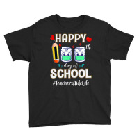 Limited Edition Happy 100th Day School Teachers Aide For Teachers Youth Tee | Artistshot