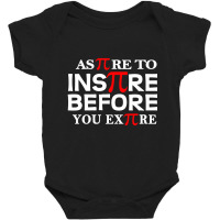 Limited Edition Aspire To Inspire Pi Day Math Teacher Baby Bodysuit | Artistshot