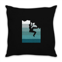 Climbing Bouldering 1 Throw Pillow | Artistshot