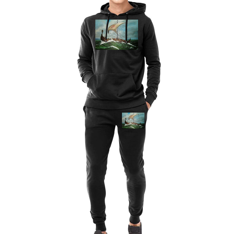 Quotnew Landsquot  Trending Blue Hoodie & Jogger Set | Artistshot