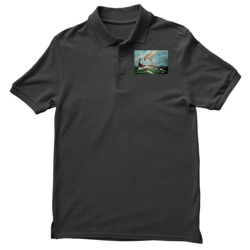 Quotnew Landsquot  Trending Blue Men's Polo Shirt | Artistshot