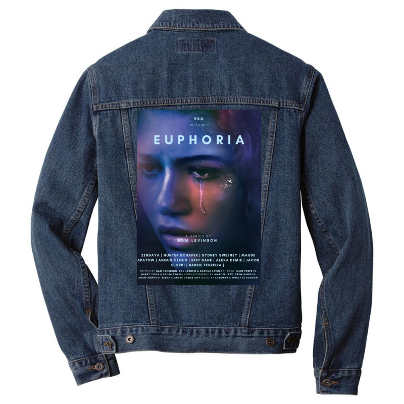 Euphoria Alternative Poster Art Tv Show Large Poster Poster Aesthetic Men Denim Jacket by ferrarperishc | Artistshot