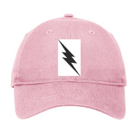 Dark Lightning Bolt Poster Nature Adjustable Cap | Artistshot