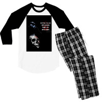 Raven  70s Humor Men's 3/4 Sleeve Pajama Set | Artistshot