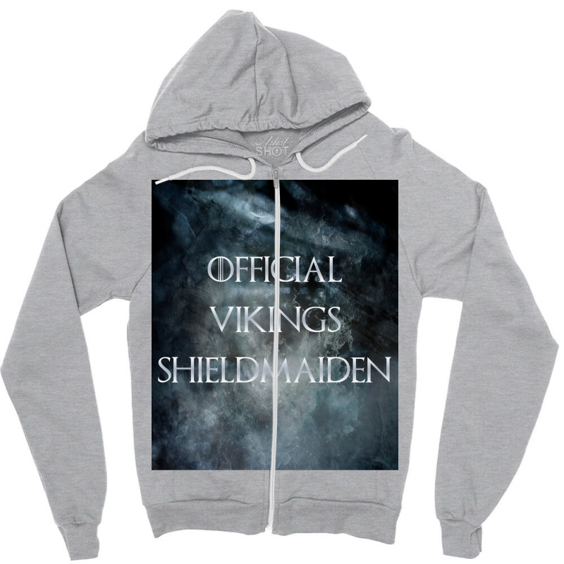 Shieldmaiden  Nostalgia Zipper Hoodie | Artistshot