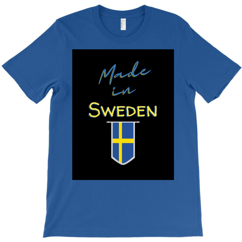 Swedish Flag Stockholm Viking Gift Funny Sweden  Vintage Retro T-shirt | Artistshot