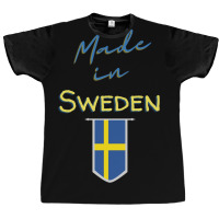 Swedish Flag Stockholm Viking Gift Funny Sweden  Vintage Retro Graphic T-shirt | Artistshot