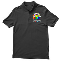 Limited Edition First Day Of School School Secretary Back To School Ra Men's Polo Shirt | Artistshot