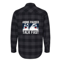 Anime Quote  Ask Me About Anime Flannel Shirt | Artistshot