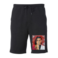 Nishiki Split Digital Portrait 1 Fleece Short | Artistshot