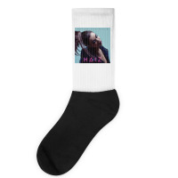 Hailee Steinfeld Haiz Album Cover Poster Hippie Socks | Artistshot