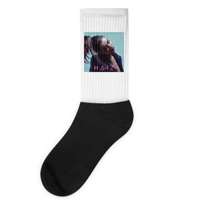 Hailee Steinfeld Haiz Album Cover Poster Hippie Socks | Artistshot