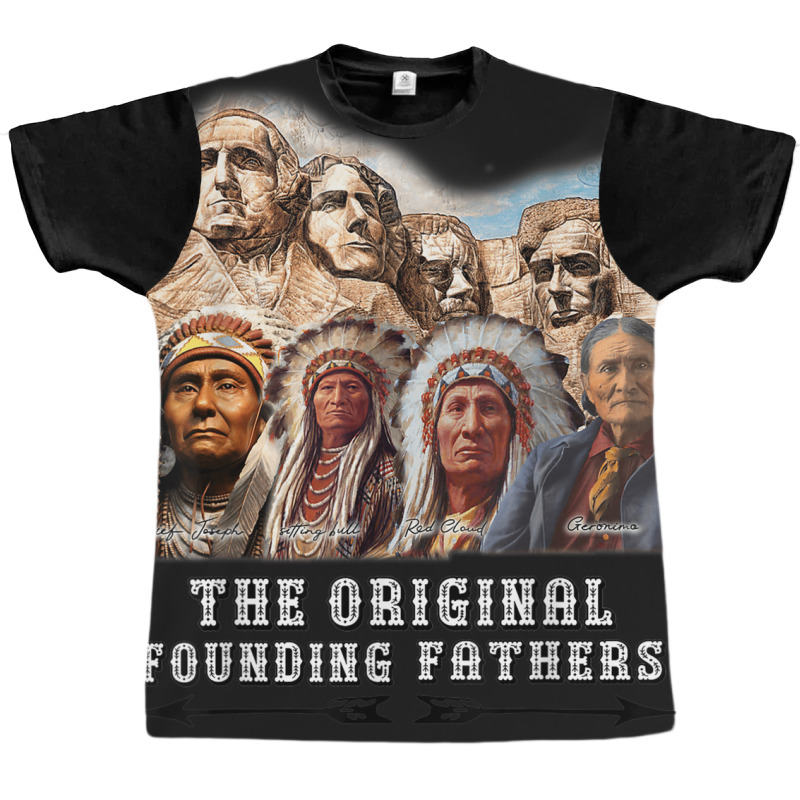 Original Founding Fathers Native American Retro Tribe Pride Graphic T-shirt | Artistshot