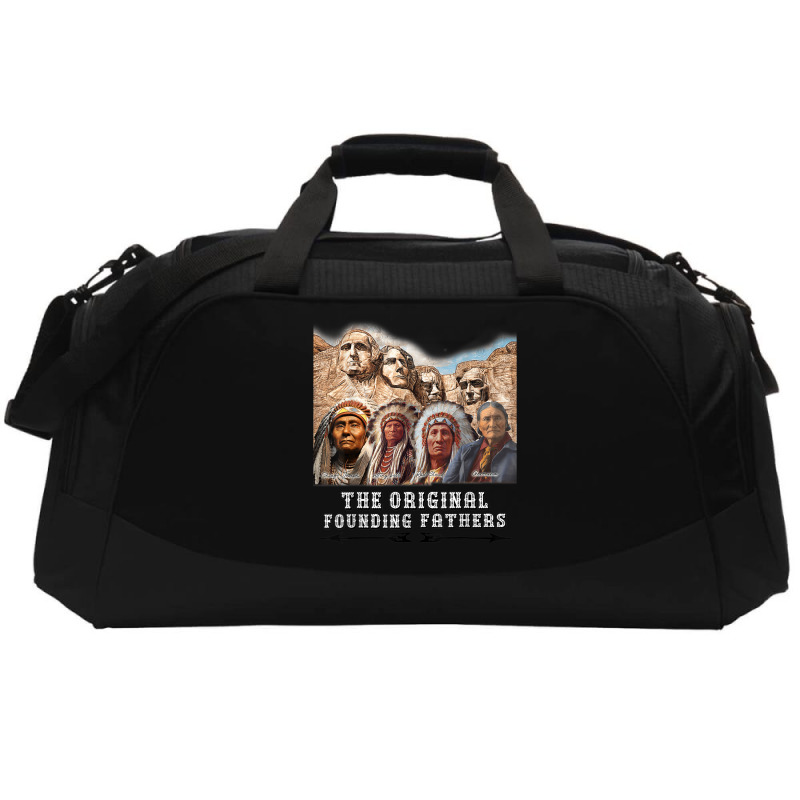 Original Founding Fathers Native American Retro Tribe Pride Active Duffel | Artistshot