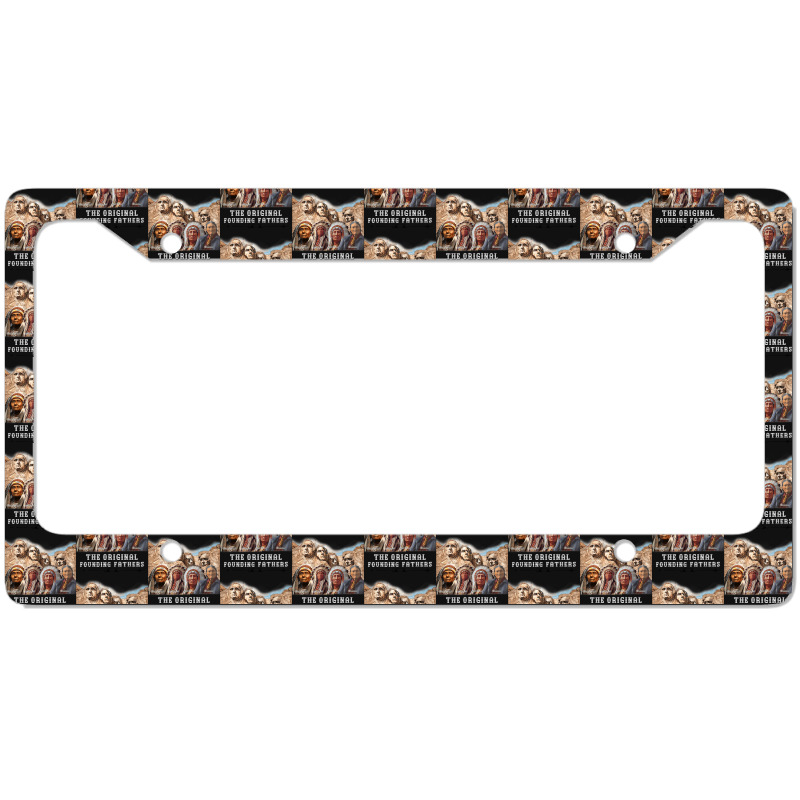 Original Founding Fathers Native American Retro Tribe Pride License Plate Frame | Artistshot