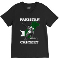 Pakistani Cricketer Men, Women And Youth Pakistan Cricket V-neck Tee | Artistshot