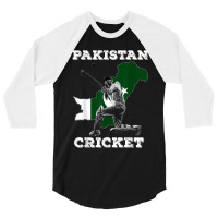 Pakistani Cricketer Men, Women And Youth Pakistan Cricket 3/4 Sleeve Shirt | Artistshot