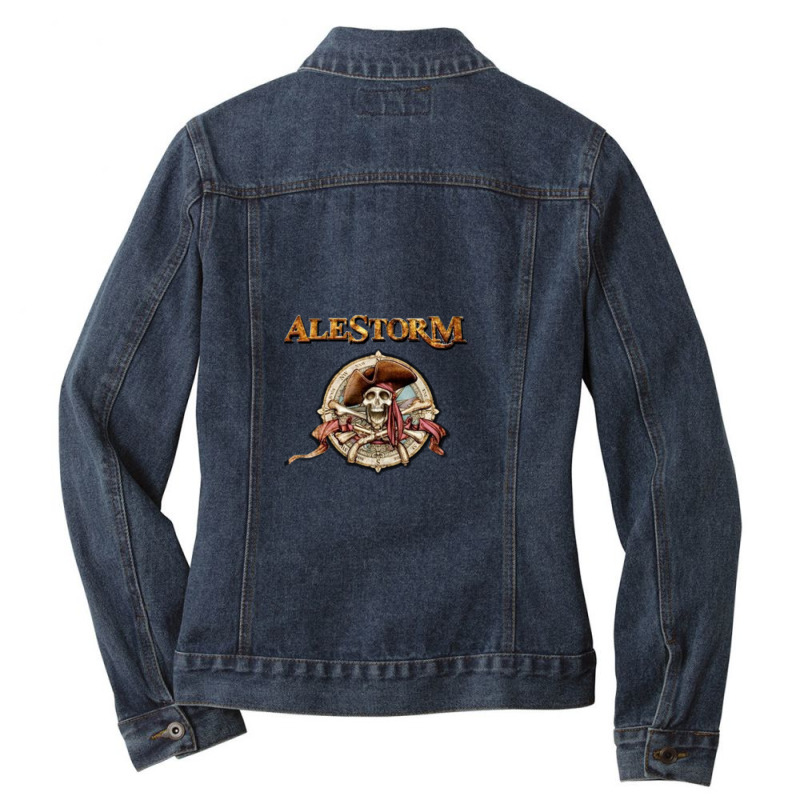 Alestorm Ladies Denim Jacket by JosePaniagua | Artistshot