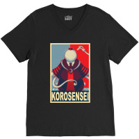 Korosensei Poster 1 V-neck Tee | Artistshot