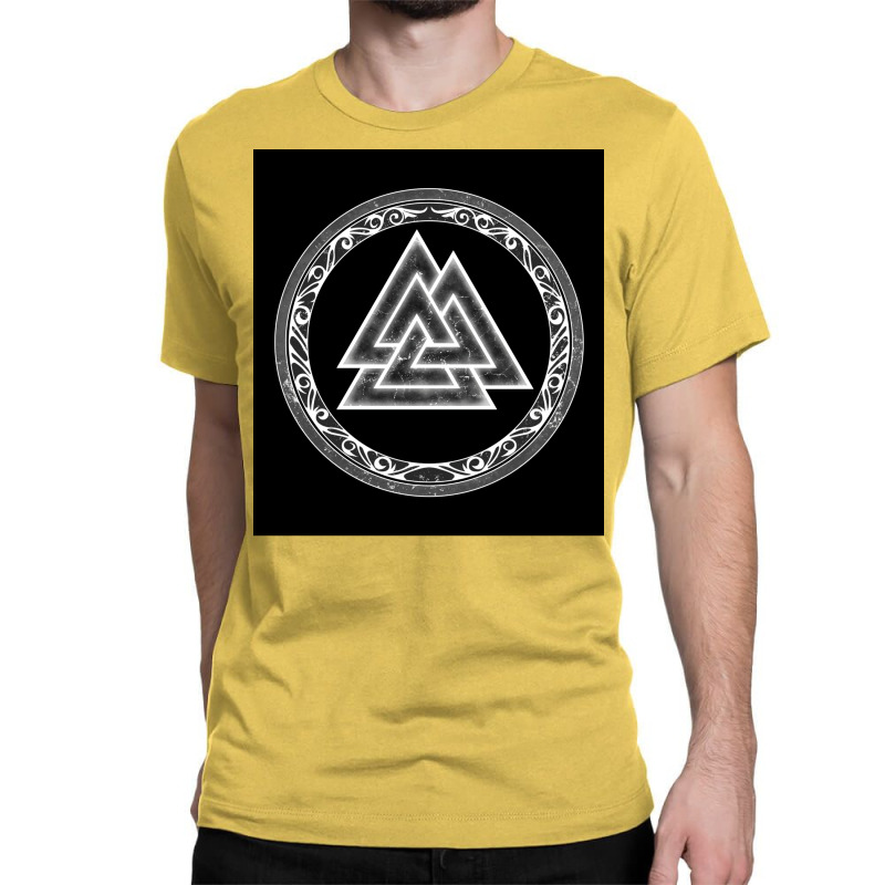 Valknut  Summer 80s Vintage Classic T-shirt by cuestapinnb | Artistshot