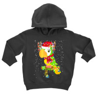 Funny Christmas Gift For Cat Lover T  Shirt Santa Parrot Gorgeous Rein Toddler Hoodie | Artistshot