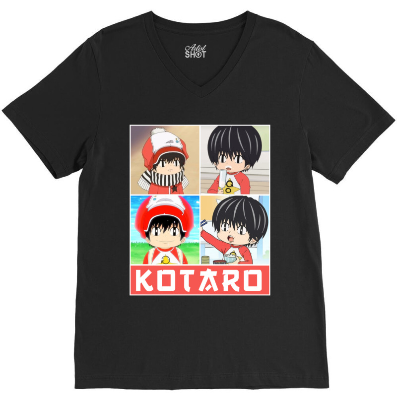 Kotaro Lives Alone V-neck Tee | Artistshot