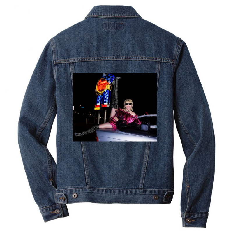 Mlley Bad Girl Men Denim Jacket | Artistshot