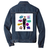 Morningposter Trending Humor Men Denim Jacket | Artistshot