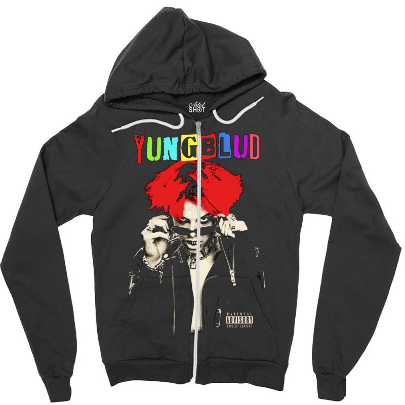 Mnyungblud Zipper Hoodie | Artistshot