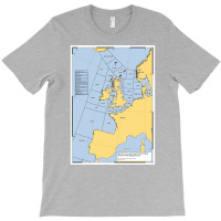 Uk Shipping Forecast Map  70s Aesthetic T-shirt | Artistshot