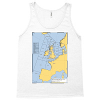 Uk Shipping Forecast Map  70s Aesthetic Tank Top | Artistshot