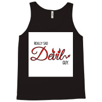 Tv Season 5 Really Sad Devil Guy Poster Tumblr Tank Top | Artistshot