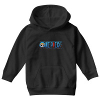 One Piece Letters Youth Hoodie | Artistshot