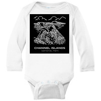 Islands National Park Long Sleeve Baby Bodysuit | Artistshot