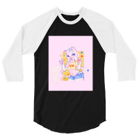 Femme Feline Graphic 3/4 Sleeve Shirt | Artistshot