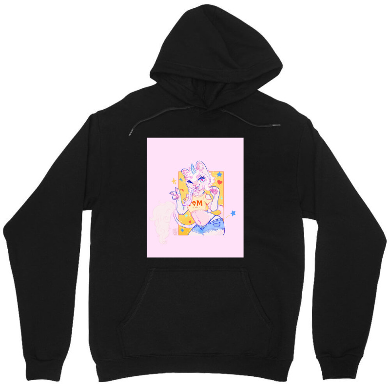 Femme Feline Graphic Unisex Hoodie | Artistshot