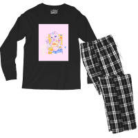 Femme Feline Graphic Men's Long Sleeve Pajama Set | Artistshot