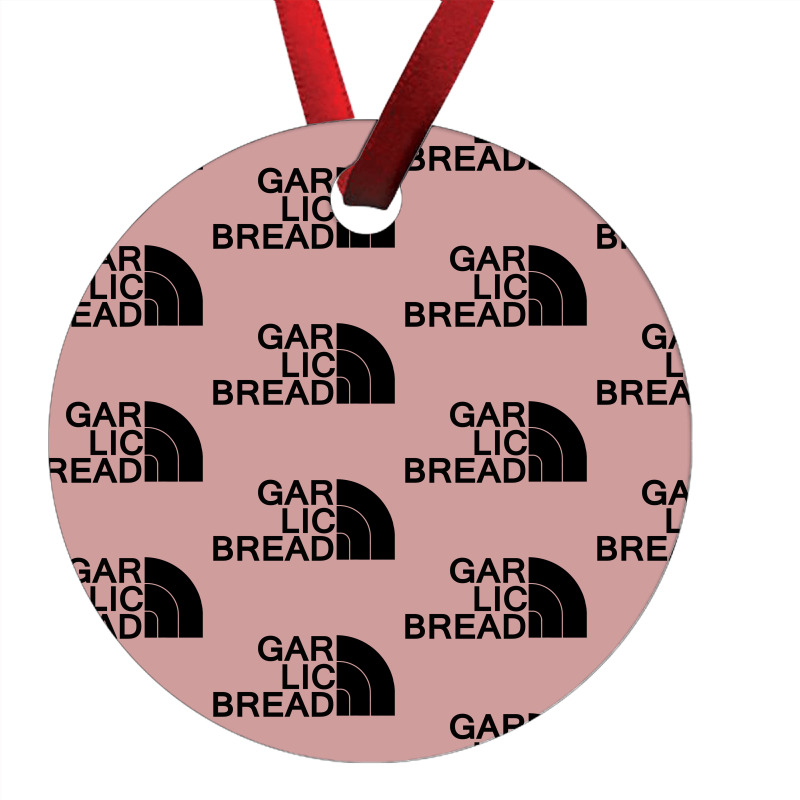 Gar Lic Bread Black Ornament | Artistshot