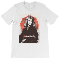 Sir Isaac Newton Painting Art T-shirt | Artistshot